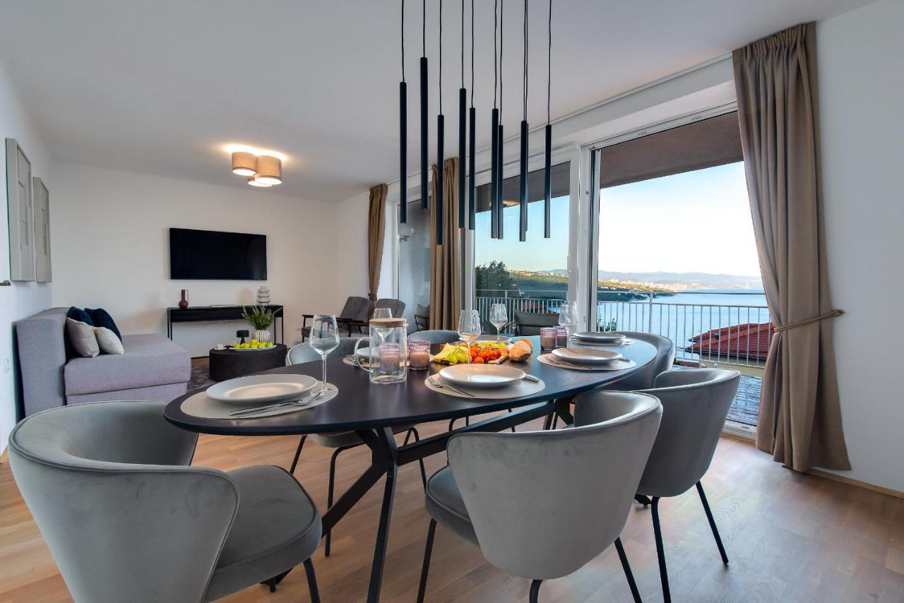 Premium Apartment With Beautiful Sea View, Short Walk To The Sea Opatija Dış mekan fotoğraf