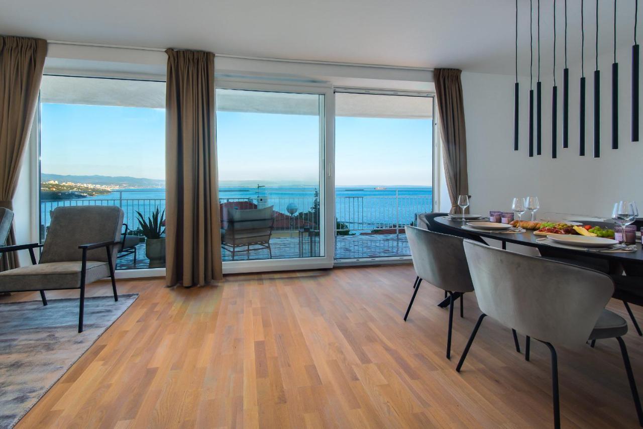 Premium Apartment With Beautiful Sea View, Short Walk To The Sea Opatija Dış mekan fotoğraf
