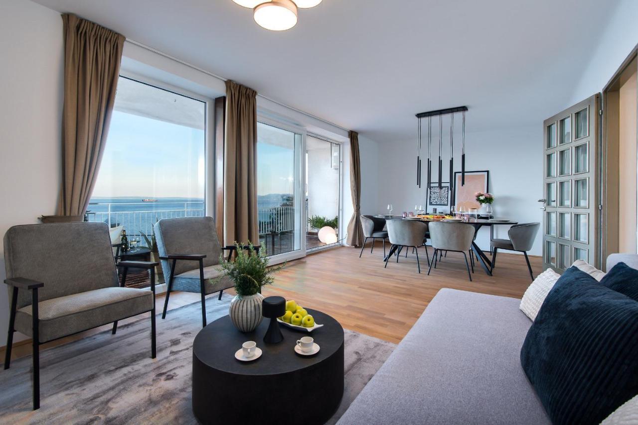 Premium Apartment With Beautiful Sea View, Short Walk To The Sea Opatija Dış mekan fotoğraf