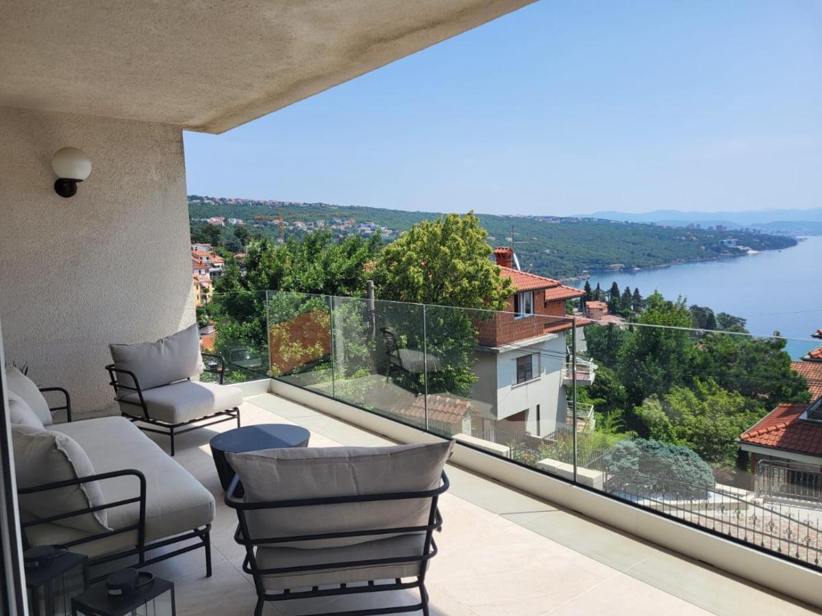 Premium Apartment With Beautiful Sea View, Short Walk To The Sea Opatija Dış mekan fotoğraf