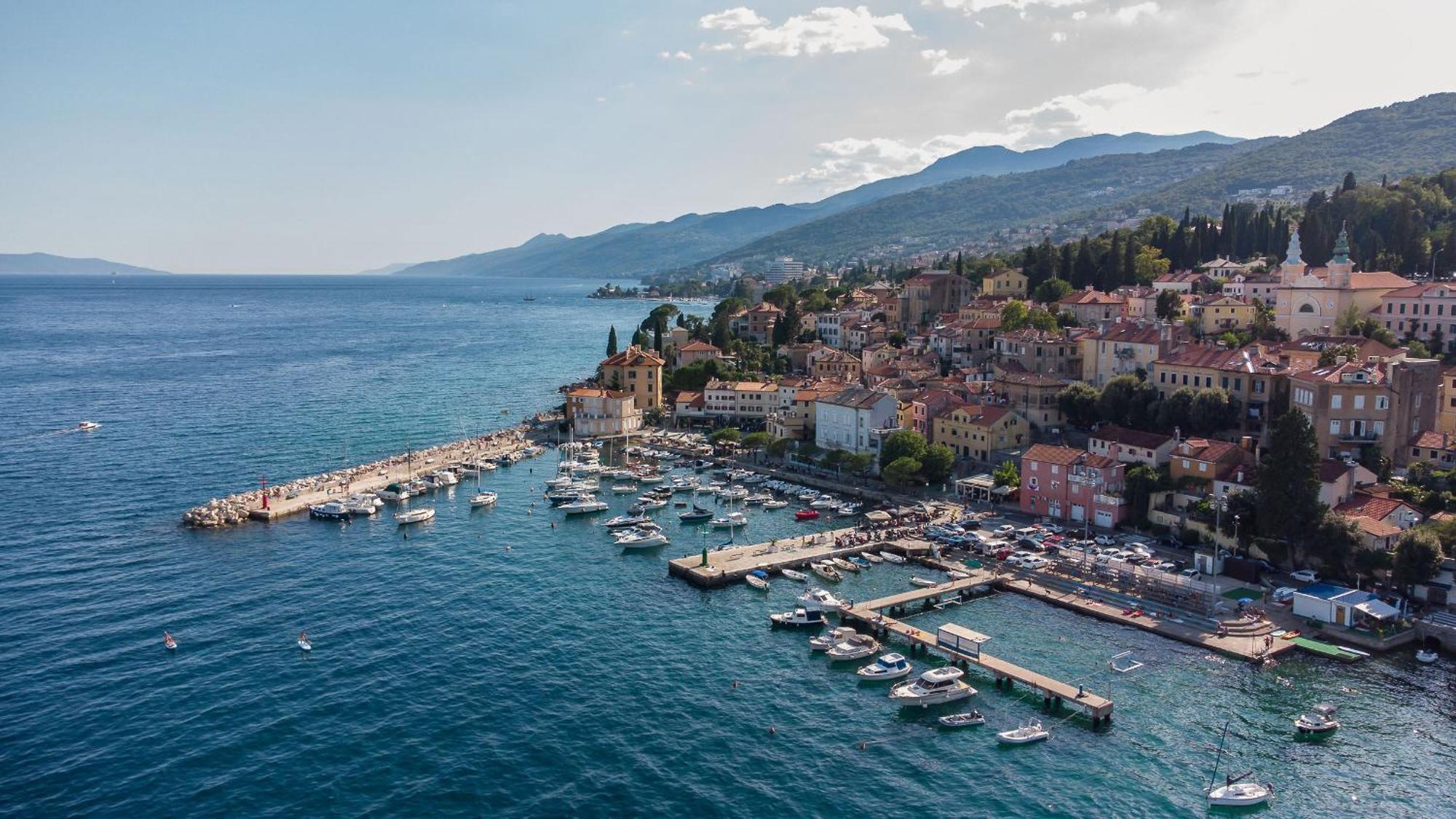 Premium Apartment With Beautiful Sea View, Short Walk To The Sea Opatija Dış mekan fotoğraf